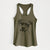 Skye the Pitweiler - Women's Racerback Tanktop