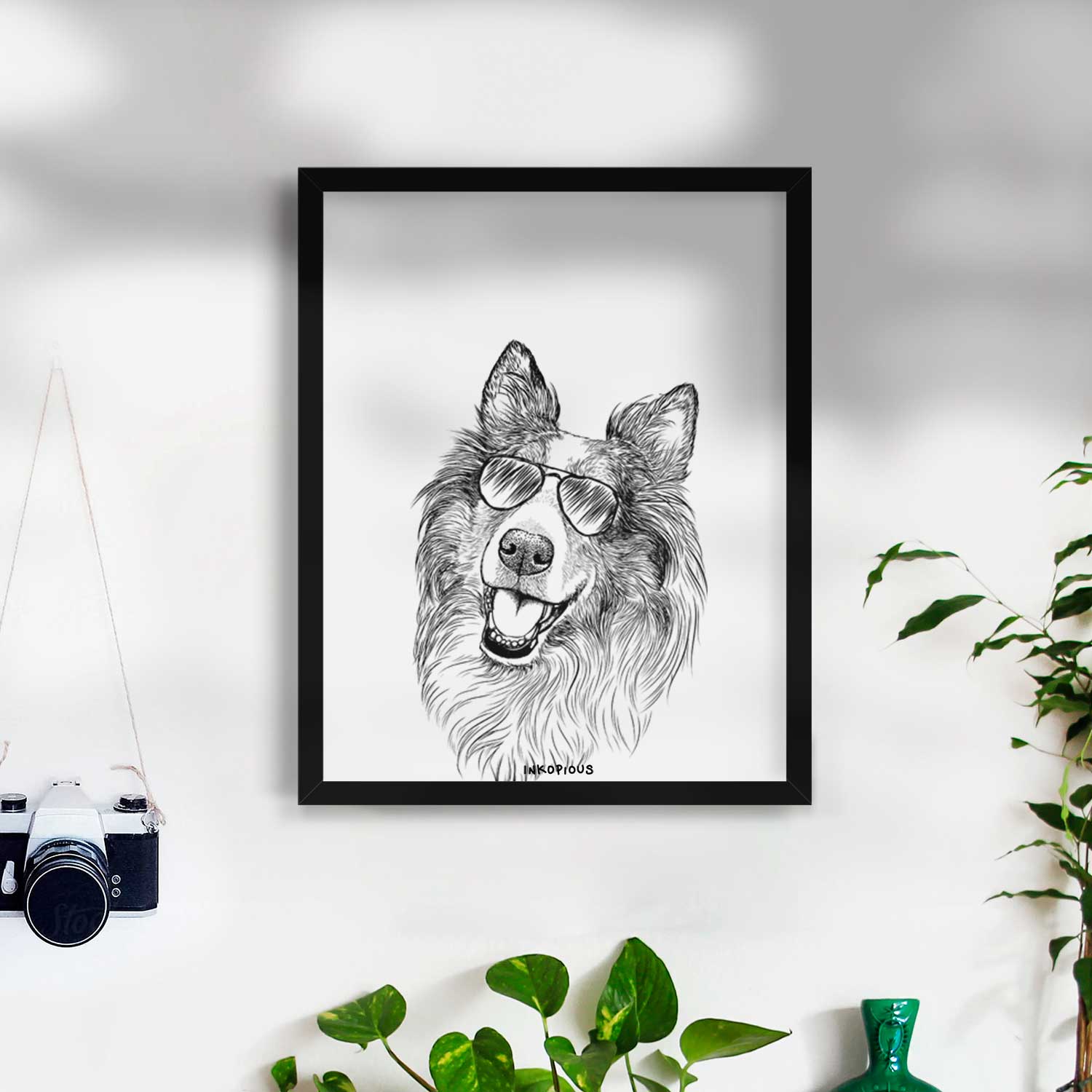 Skylar the Shetland Sheepdog Art Print