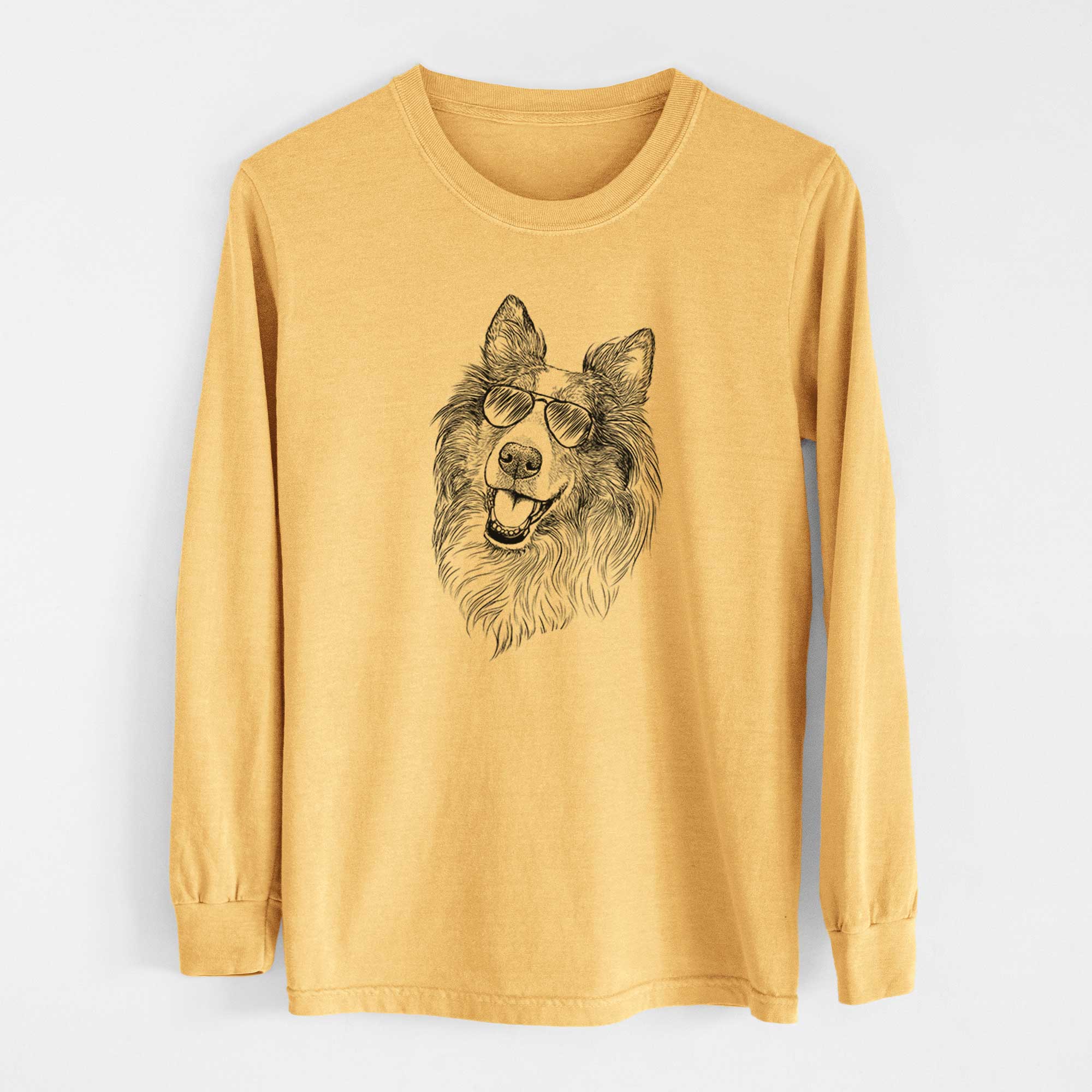 Aviators Skylar the Shetland Sheepdog - Heavyweight 100% Cotton Long Sleeve