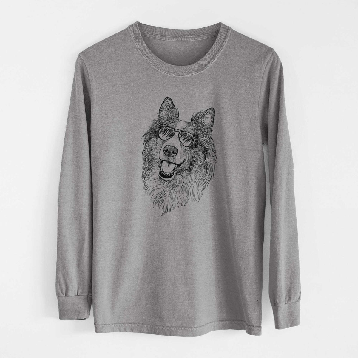 Aviators Skylar the Shetland Sheepdog - Heavyweight 100% Cotton Long Sleeve