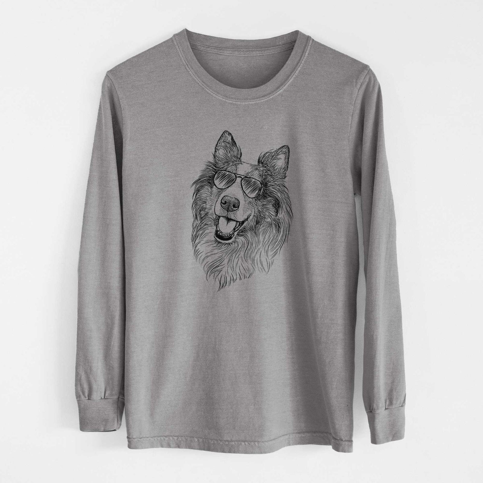 Aviators Skylar the Shetland Sheepdog - Heavyweight 100% Cotton Long Sleeve