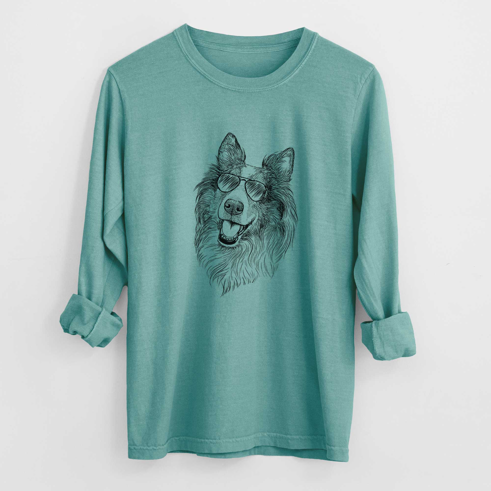 Aviators Skylar the Shetland Sheepdog - Heavyweight 100% Cotton Long Sleeve