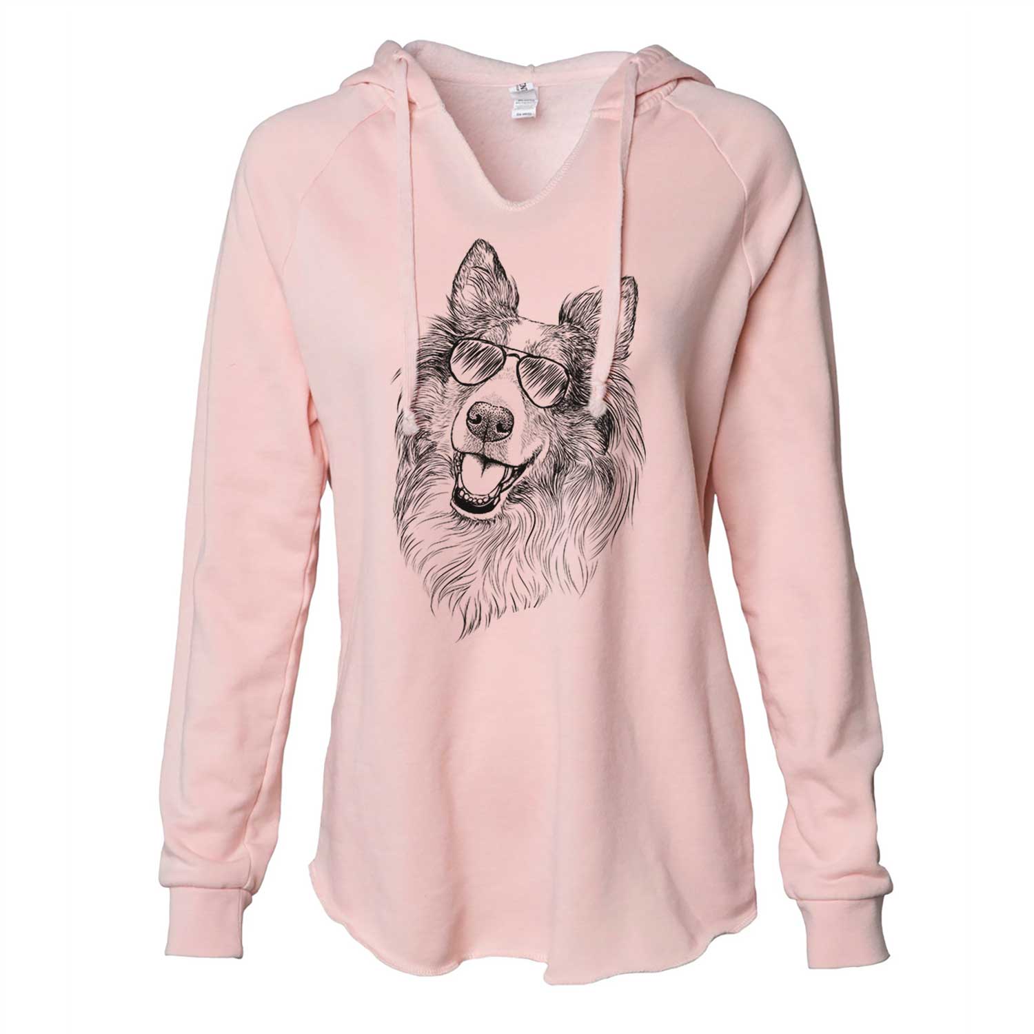 Skylar the Shetland Sheepdog - Cali Wave Hooded Sweatshirt