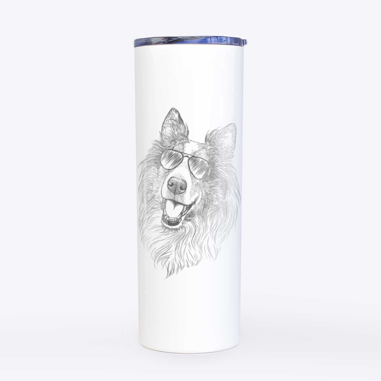 Skylar the Shetland Sheepdog - 20oz Skinny Tumbler