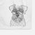 Smokey the Miniature Schnauzer Decorative Hand Towel