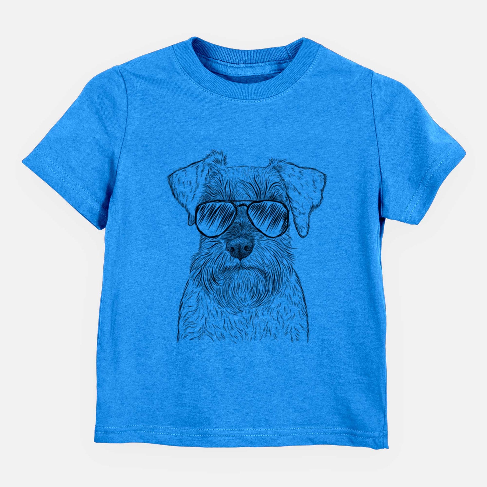 Aviator Smokey the Miniature Schnauzer - Kids/Youth/Toddler Shirt