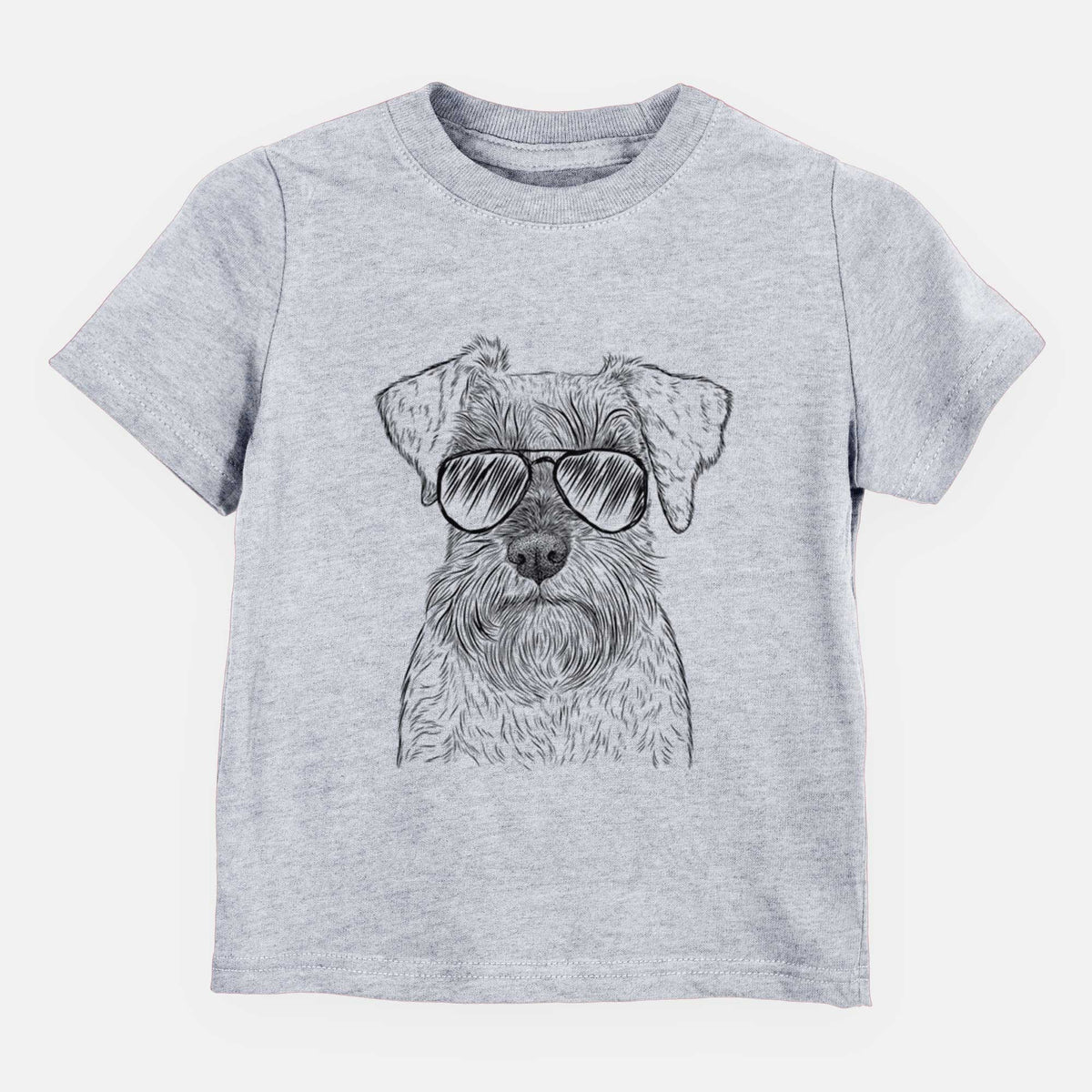 Aviator Smokey the Miniature Schnauzer - Kids/Youth/Toddler Shirt