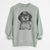 Aviator Smoky the Bernedoodle Puppy - Unisex Pigment Dyed Crew Sweatshirt