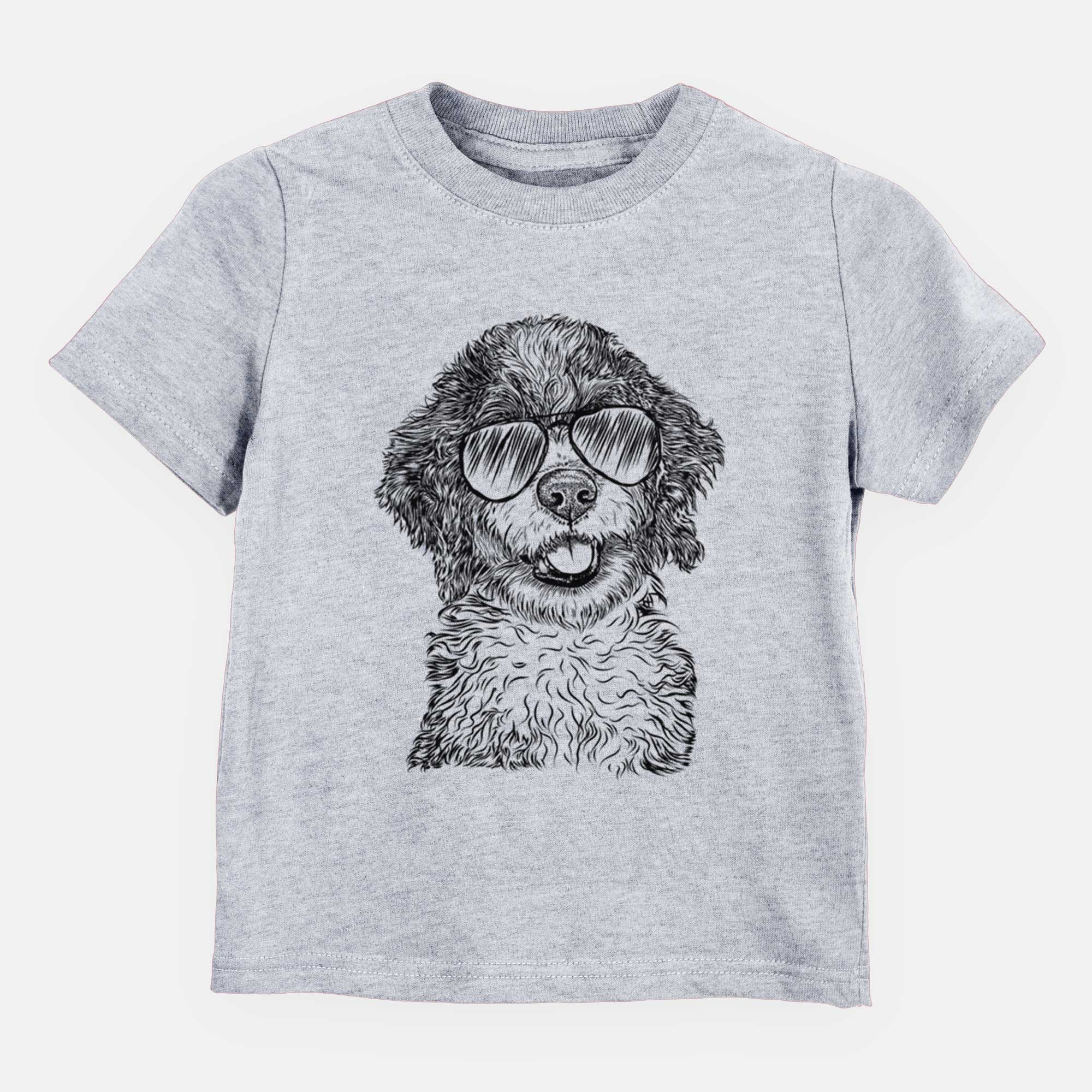 Aviator Smoky the Bernedoodle Puppy - Kids/Youth/Toddler Shirt