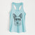 Snap the Australian Cattle Dog - Women's Racerback Tanktop