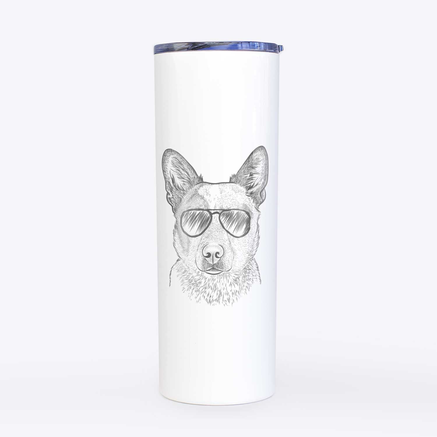 Snap the Australian Cattle Dog - 20oz Skinny Tumbler