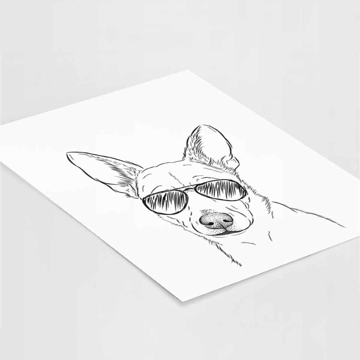 Sooner the Huskimo Art Print