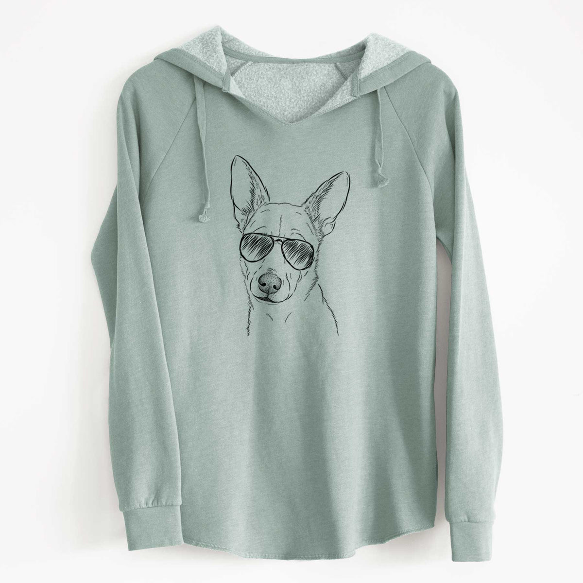 Aviator Sooner the Huskimo - Cali Wave Hooded Sweatshirt