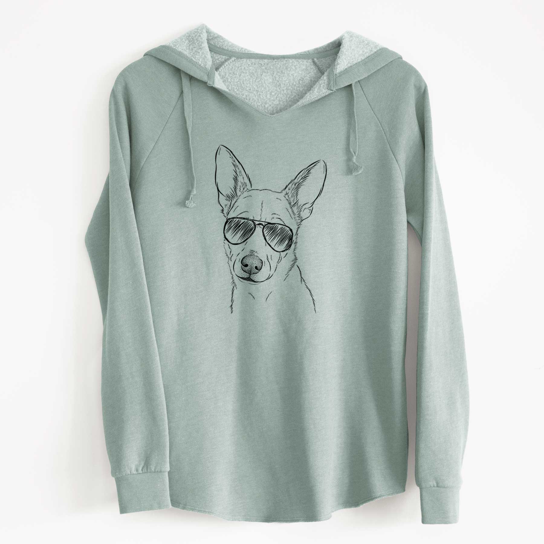 Aviator Sooner the Huskimo - Cali Wave Hooded Sweatshirt