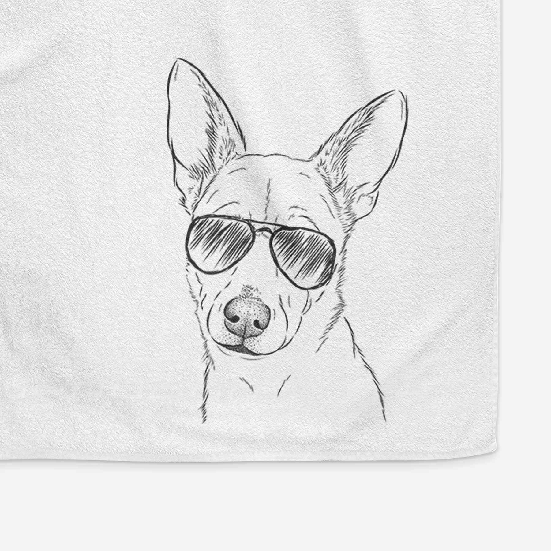 Sooner the Huskimo Decorative Hand Towel