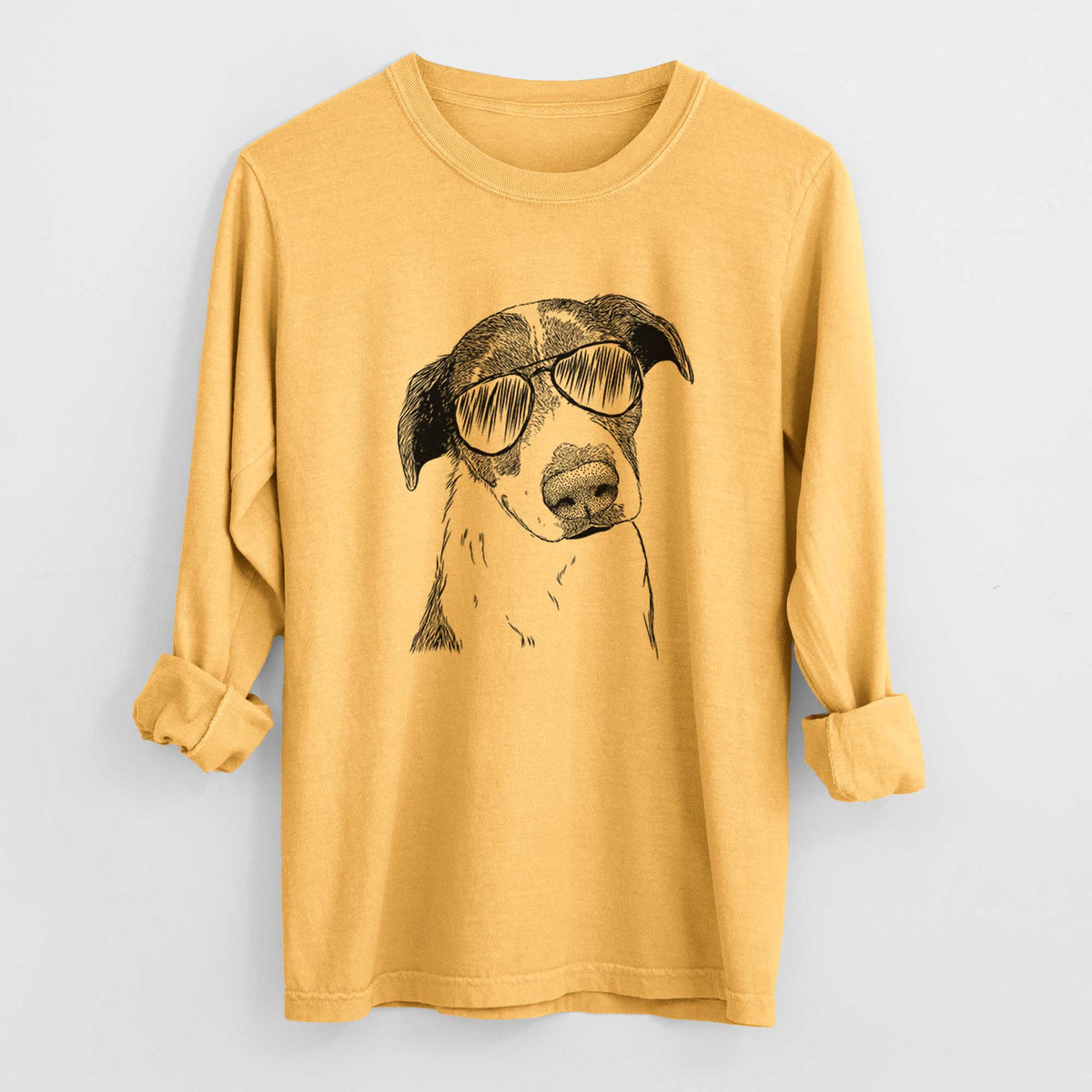 Aviators Sophia the Mixed Breed - Heavyweight 100% Cotton Long Sleeve
