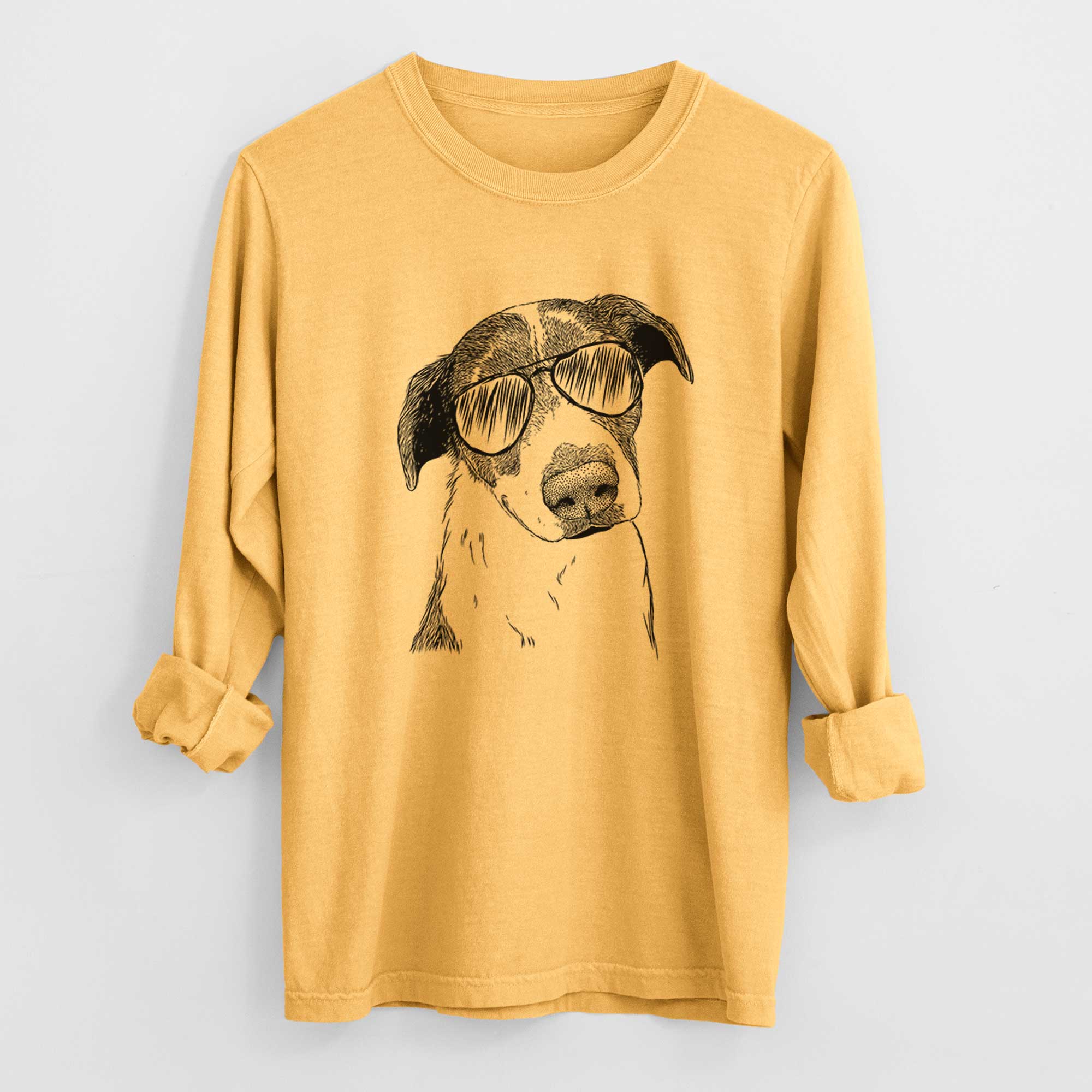 Aviators Sophia the Mixed Breed - Heavyweight 100% Cotton Long Sleeve