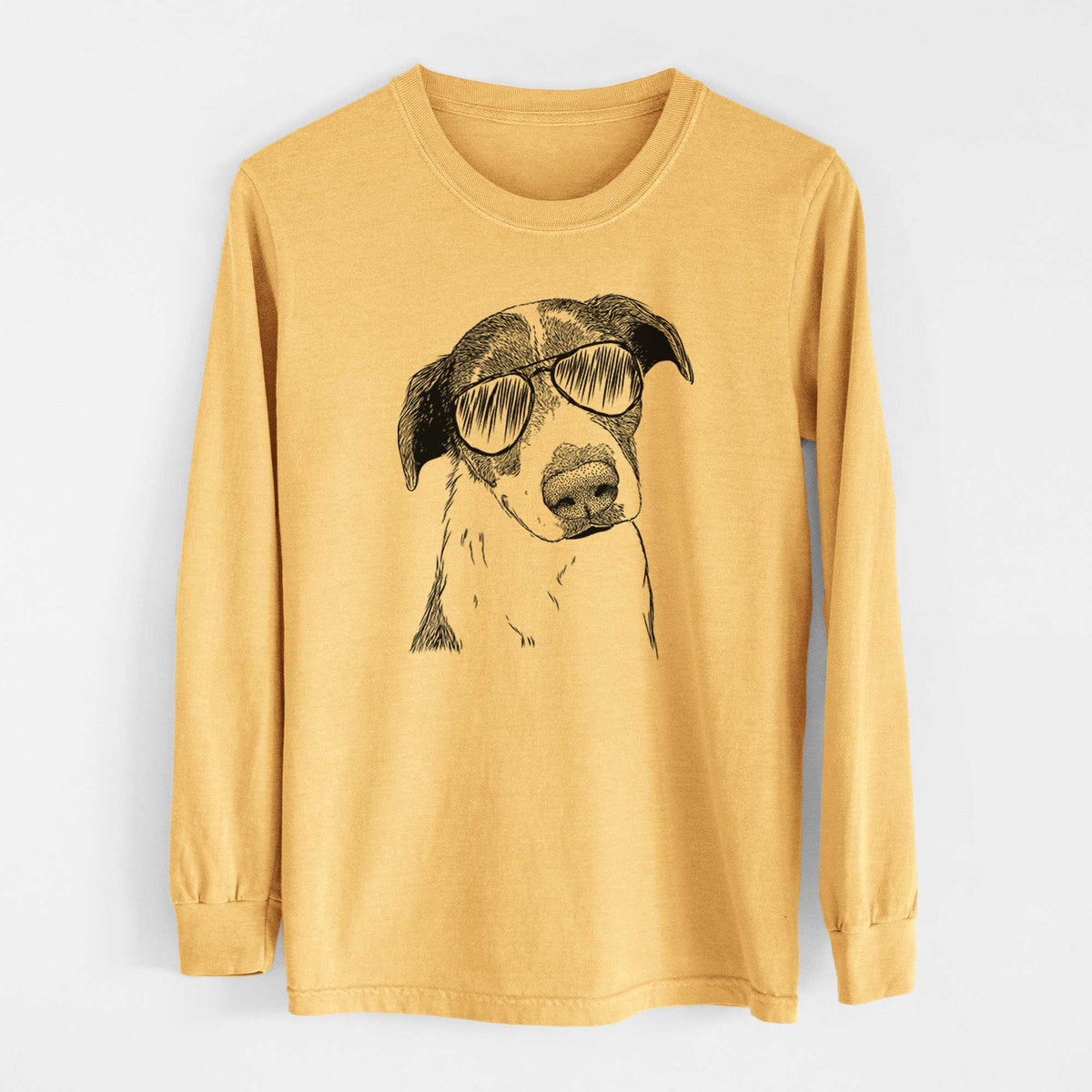 Aviators Sophia the Mixed Breed - Heavyweight 100% Cotton Long Sleeve