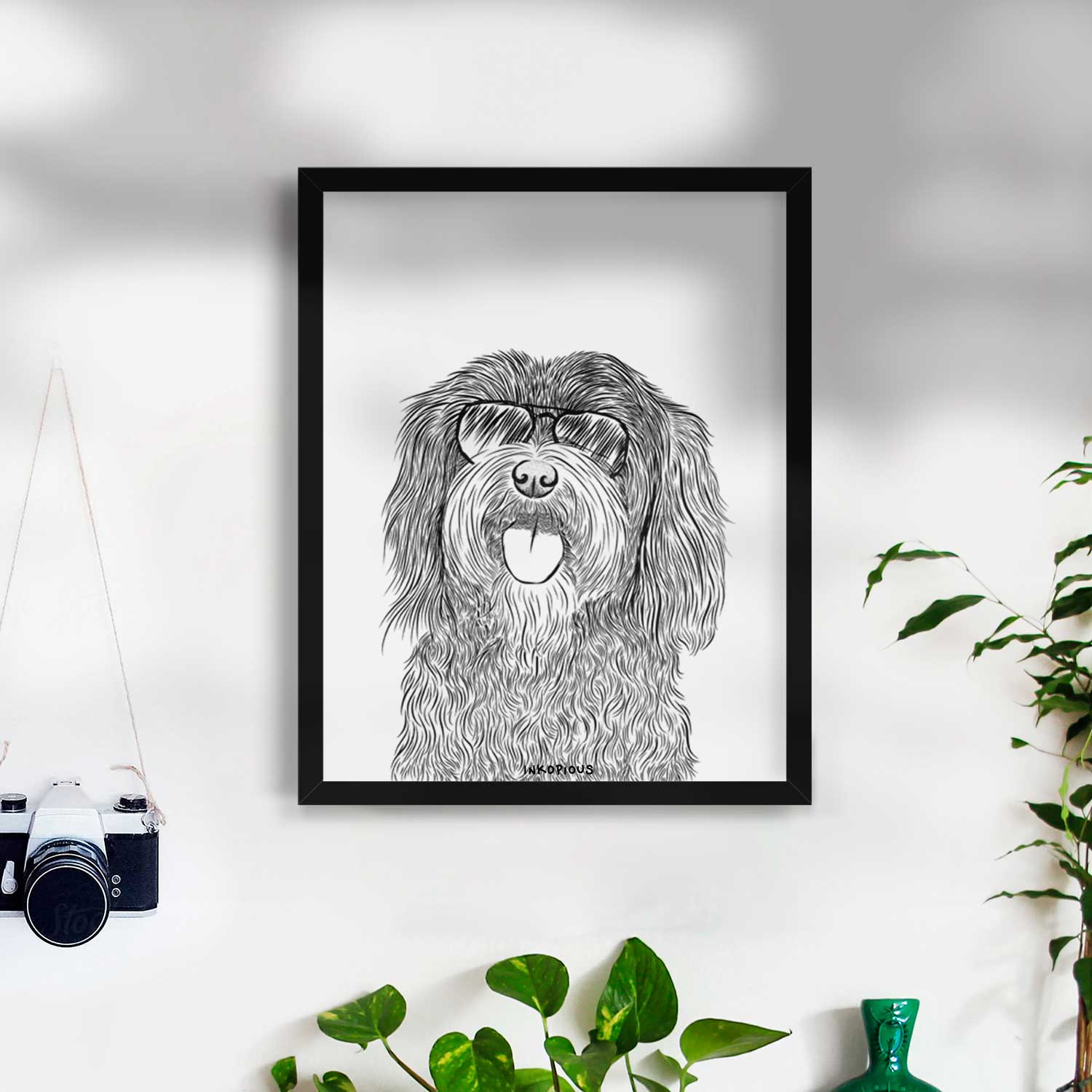 Sophie the Havanese Art Print