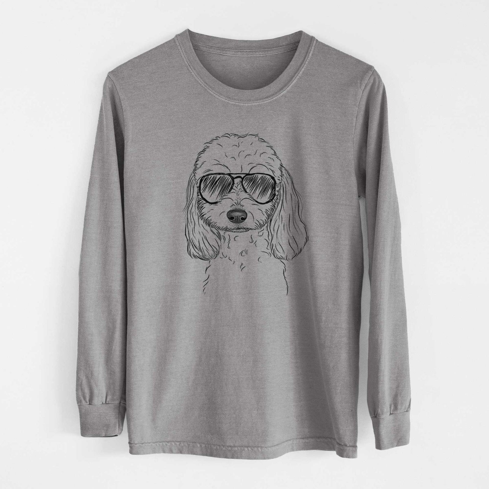 Aviators Sophie the Coton de Tulear - Heavyweight 100% Cotton Long Sleeve
