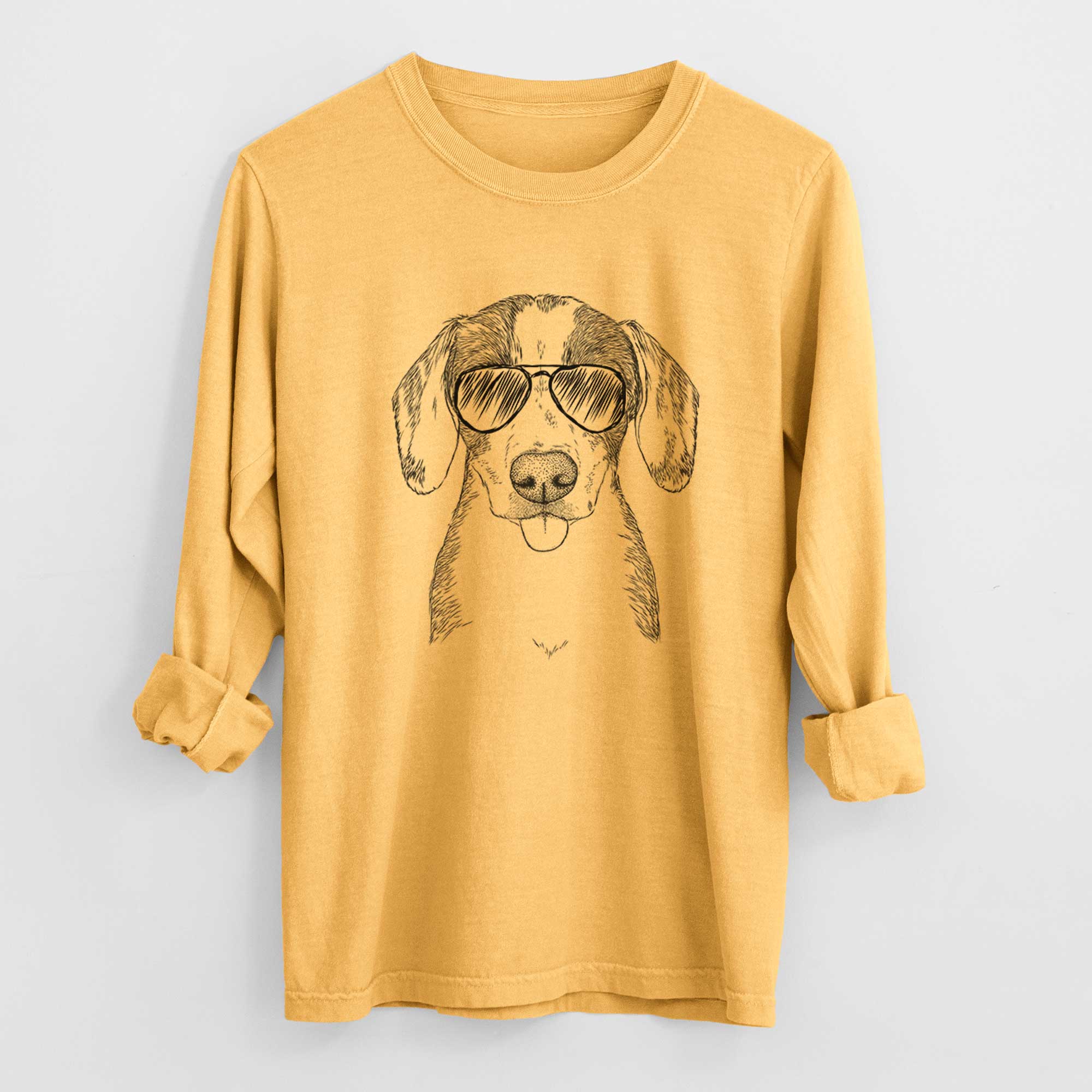 Aviators SophiePea the Mixed Breed - Heavyweight 100% Cotton Long Sleeve