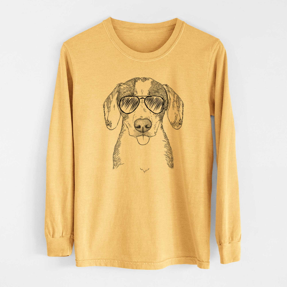 Aviators SophiePea the Mixed Breed - Heavyweight 100% Cotton Long Sleeve