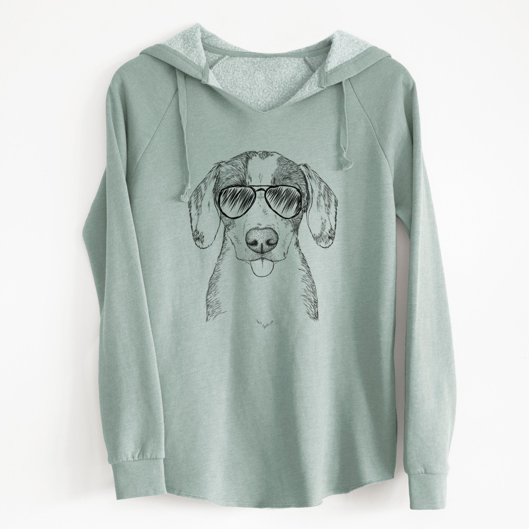 Aviator SophiePea the Mixed Breed - Cali Wave Hooded Sweatshirt