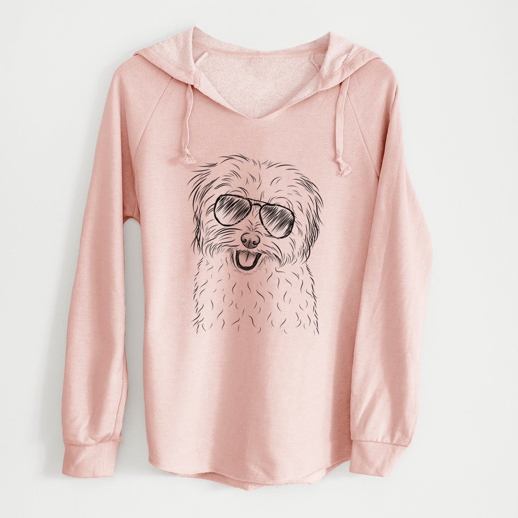 Aviator Sophie Quinn the Havanese - Cali Wave Hooded Sweatshirt