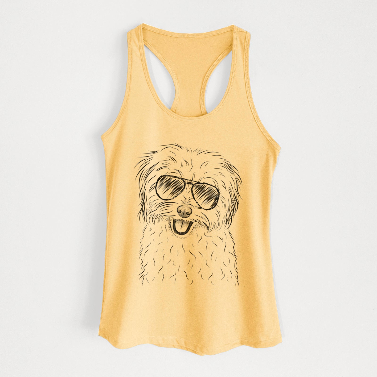 Sophie Quinn the Havanese - Women's Racerback Tanktop