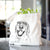 Spanky the Golden Retriever - Tote Bag