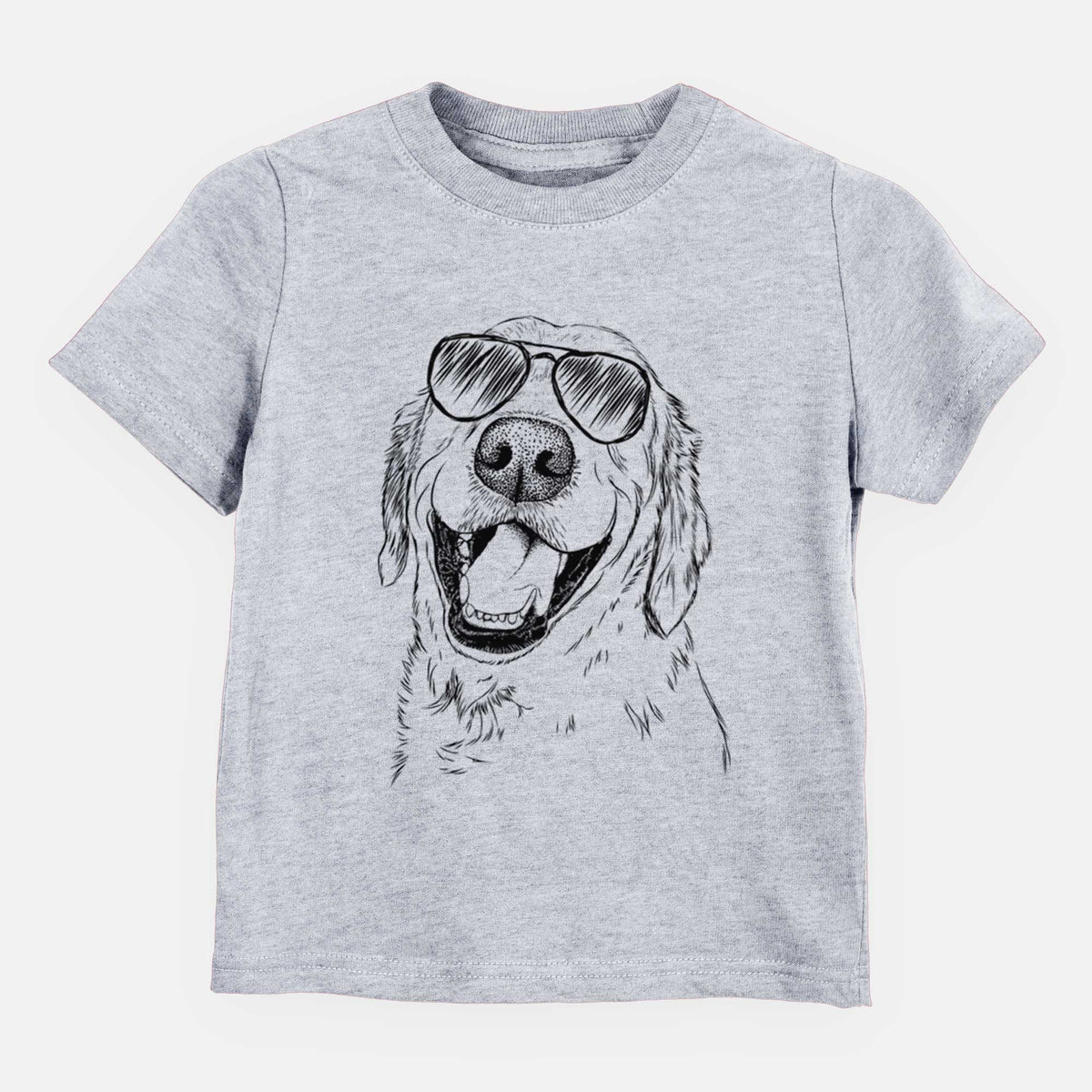 Aviator Spanky the Golden Retriever - Kids/Youth/Toddler Shirt