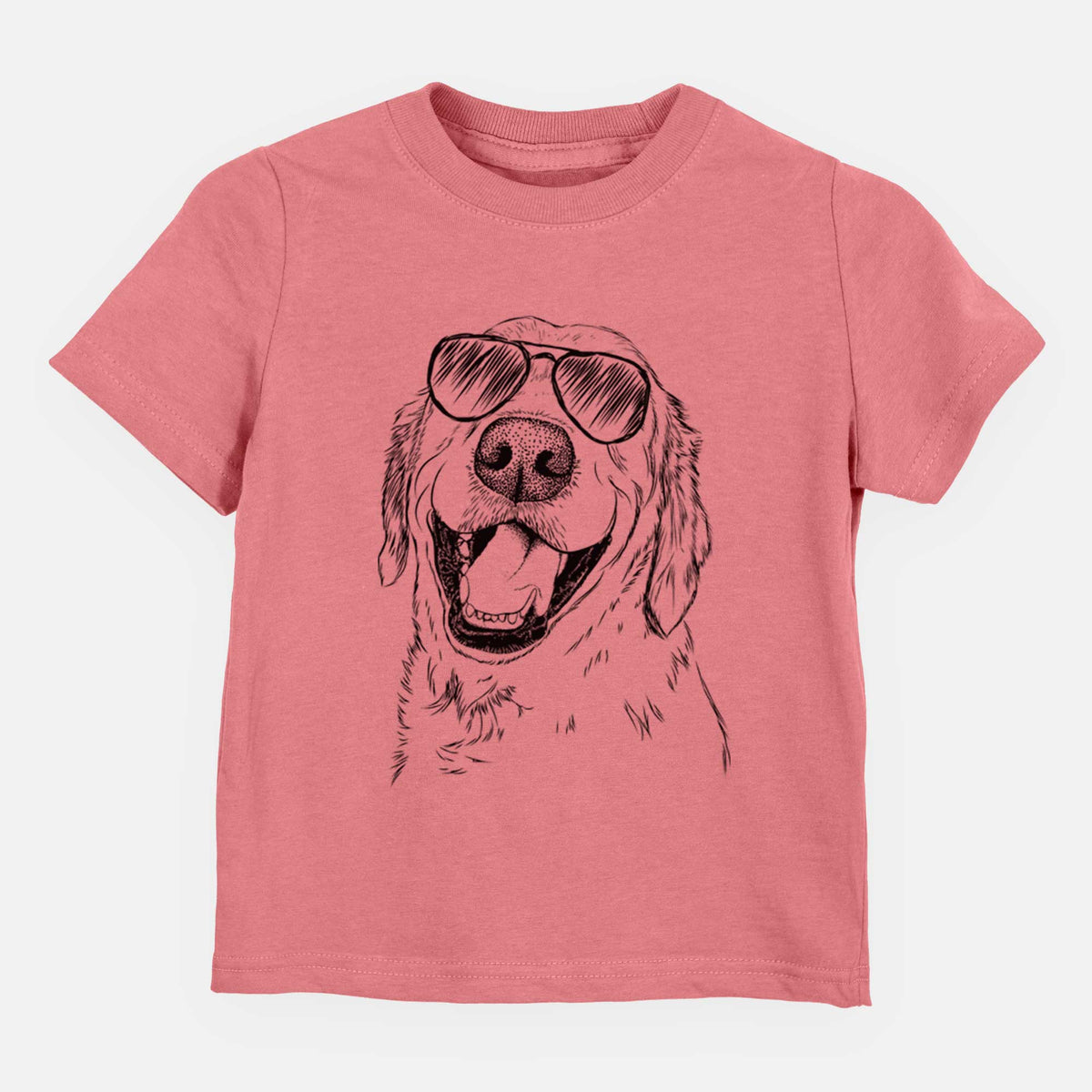 Aviator Spanky the Golden Retriever - Kids/Youth/Toddler Shirt