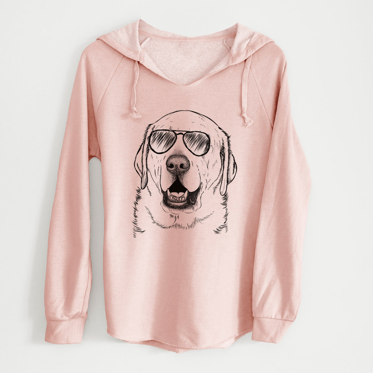 Aviator Sparks the Labrador Retriever - Cali Wave Hooded Sweatshirt