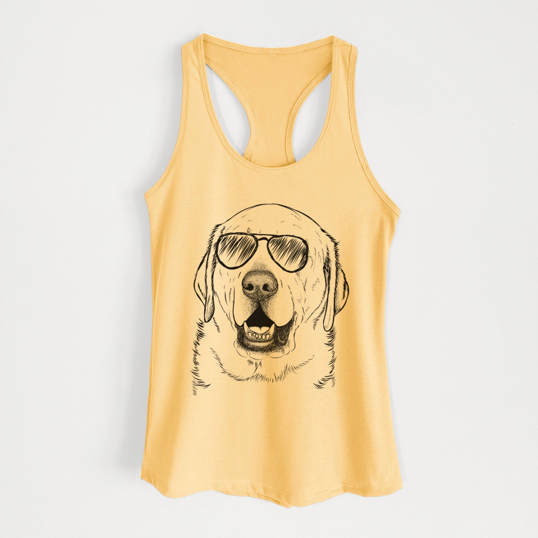 Sparks the Labrador Retriever - Women's Racerback Tanktop