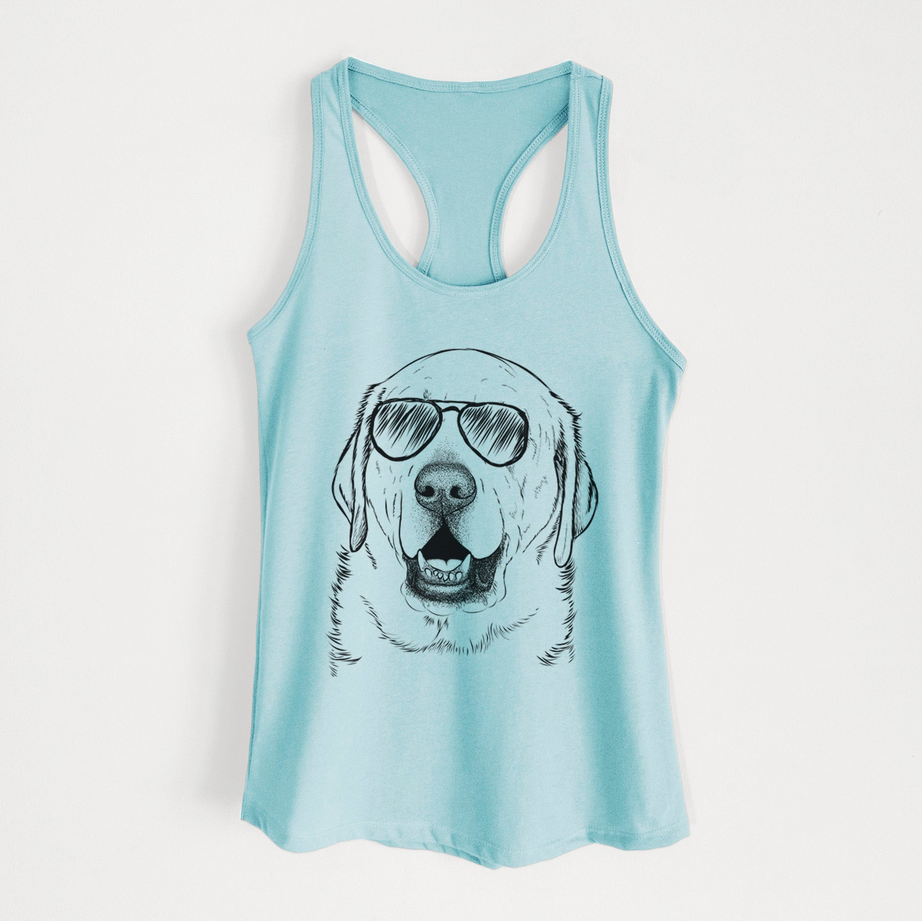 Sparks the Labrador Retriever - Women's Racerback Tanktop