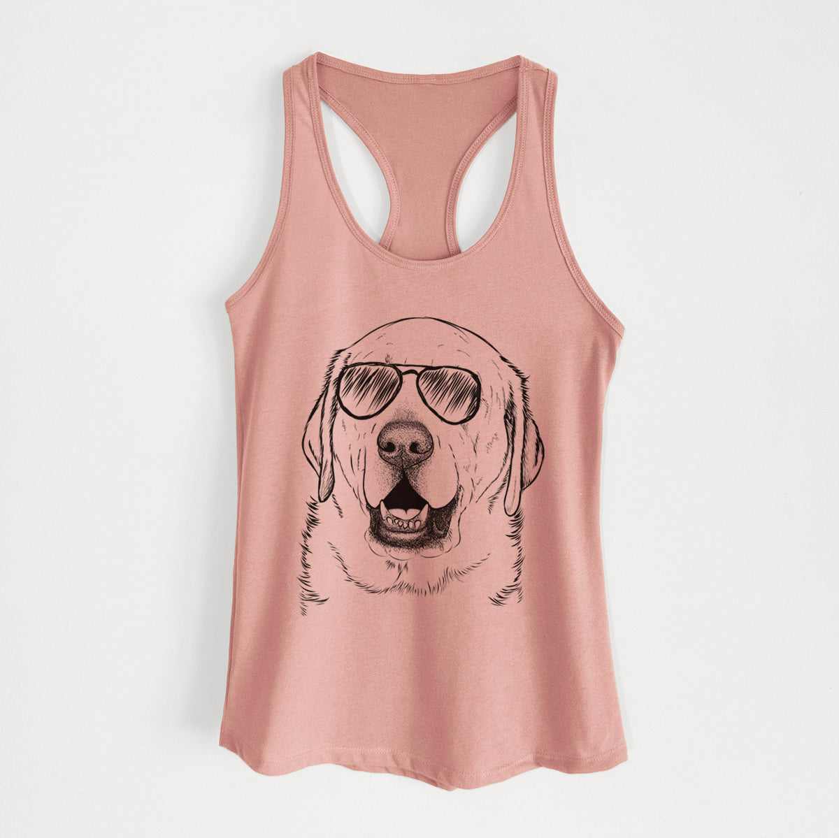 Sparks the Labrador Retriever - Women's Racerback Tanktop