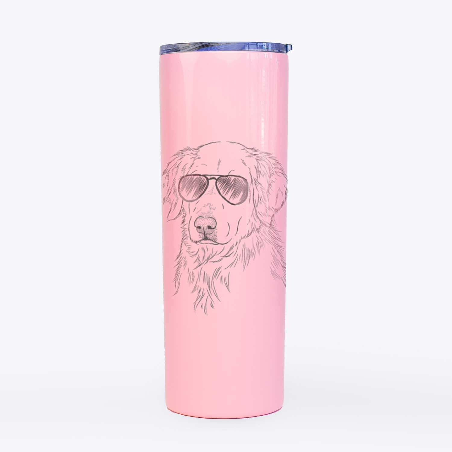 Spencer the Golden Retriever - 20oz Skinny Tumbler