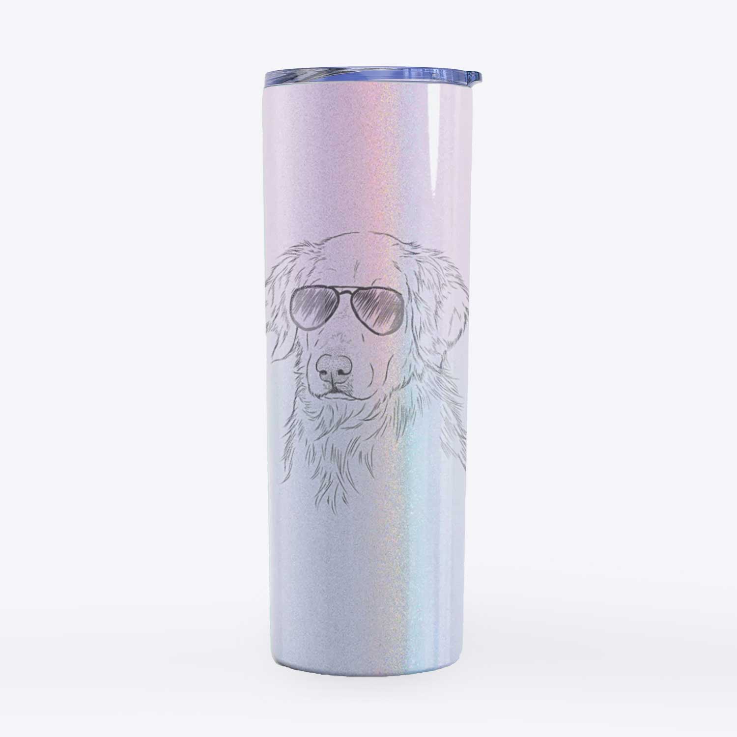 Spencer the Golden Retriever - 20oz Skinny Tumbler