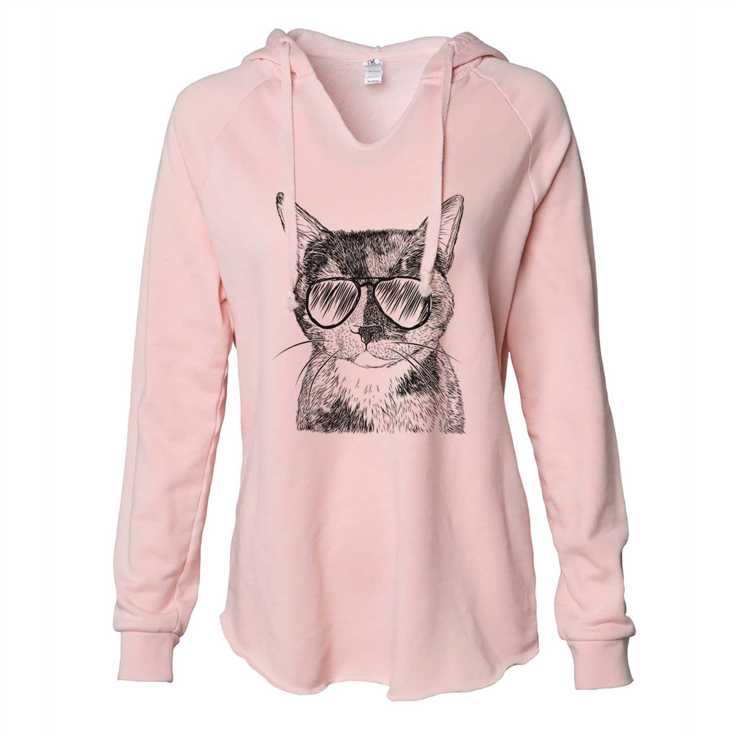 Spooky Kitty the Tortoiseshell Cat - Cali Wave Hooded Sweatshirt