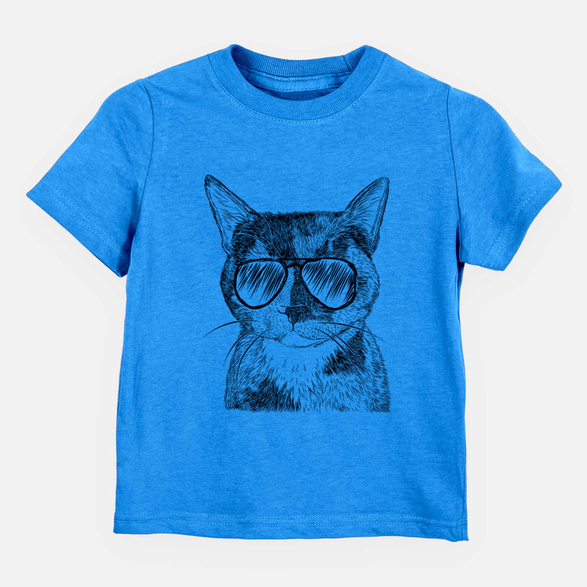 Aviator Spooky Kitty the Tortoiseshell Cat - Kids/Youth/Toddler Shirt