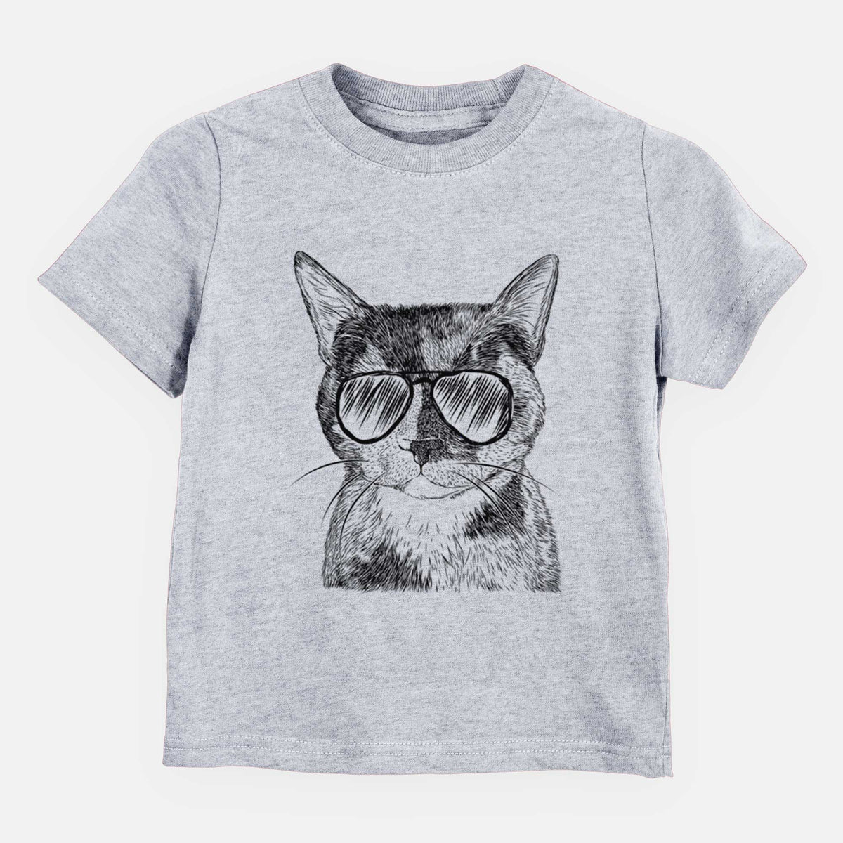 Aviator Spooky Kitty the Tortoiseshell Cat - Kids/Youth/Toddler Shirt