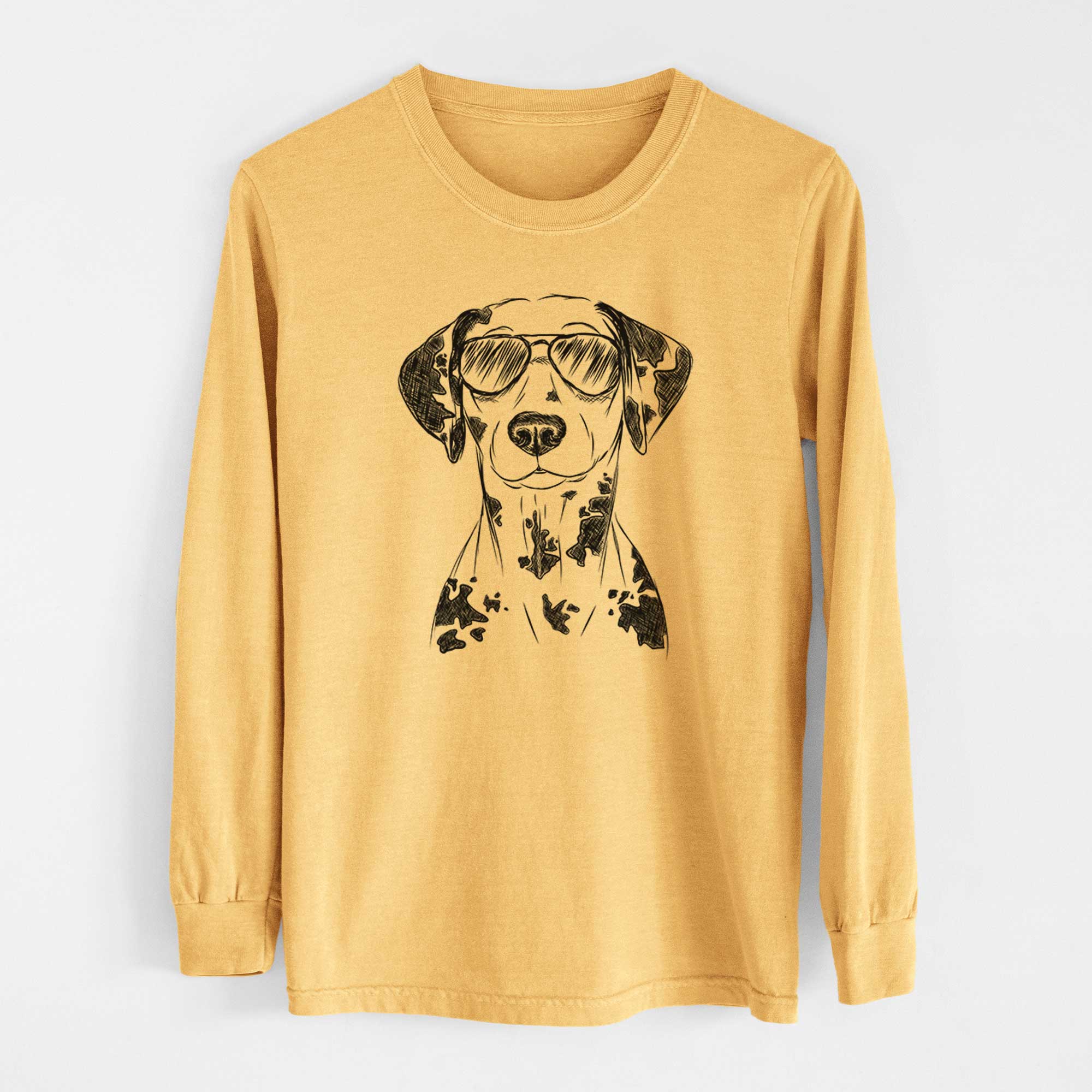 Aviators Spot the Dalmatian - Heavyweight 100% Cotton Long Sleeve