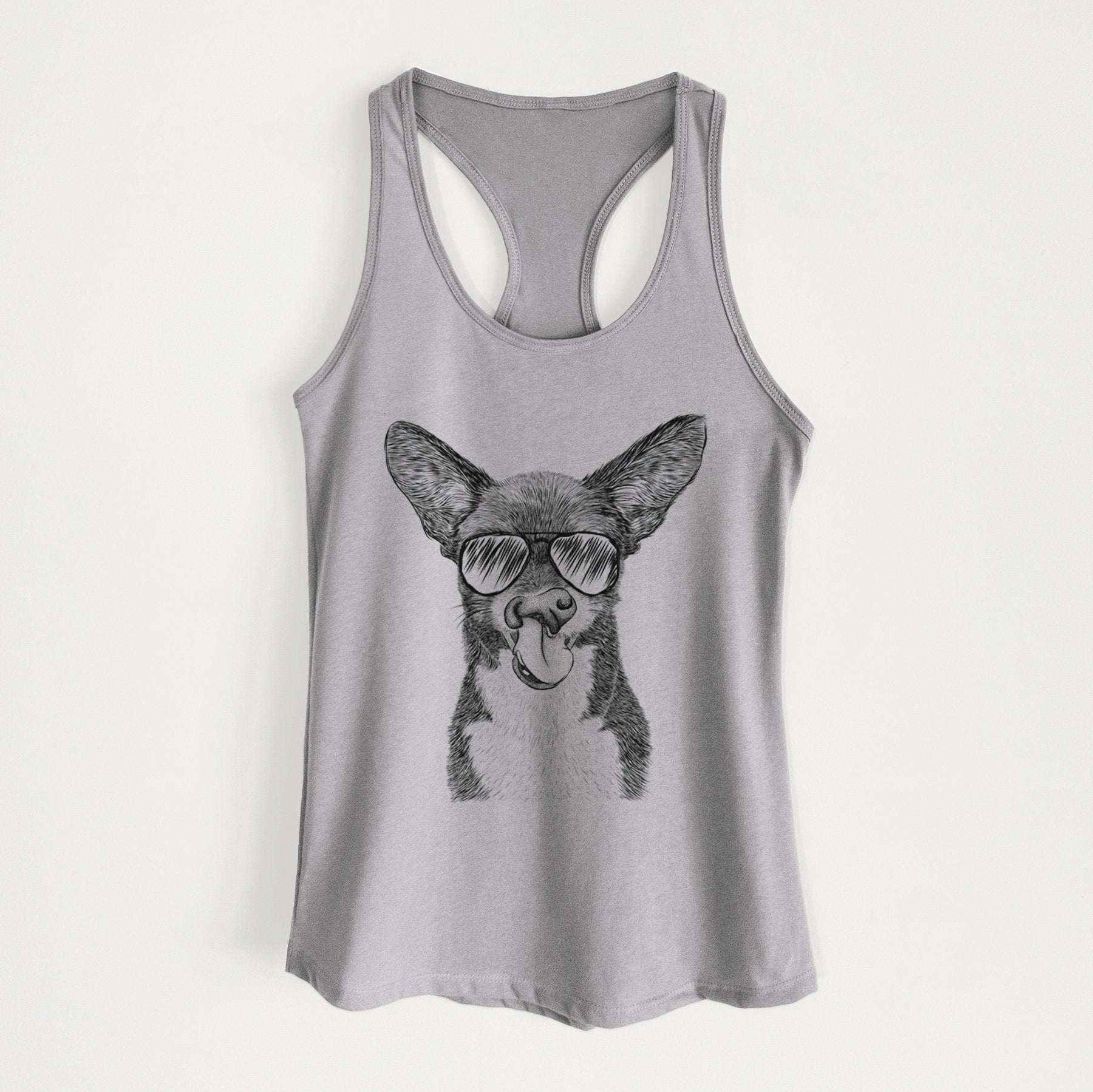 Sprout the Chihuahua Mix - Women's Racerback Tanktop