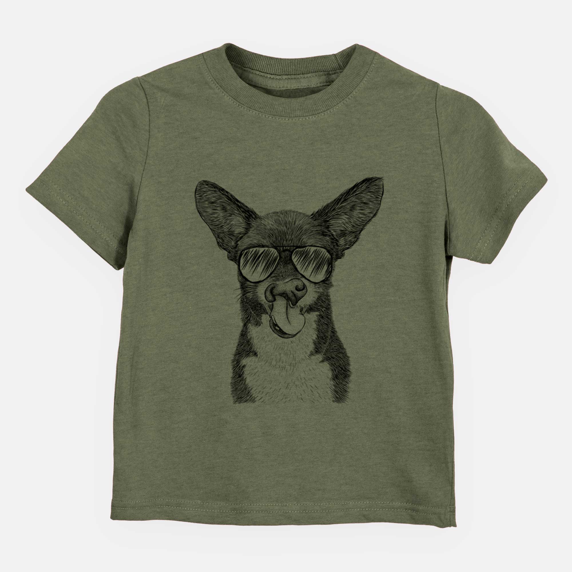 Aviator Sprout the Chihuahua Mix - Kids/Youth/Toddler Shirt