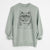 Aviator Squish the Exotic Shorthair Cat - Unisex Pigment Dyed Crew Sweatshirt