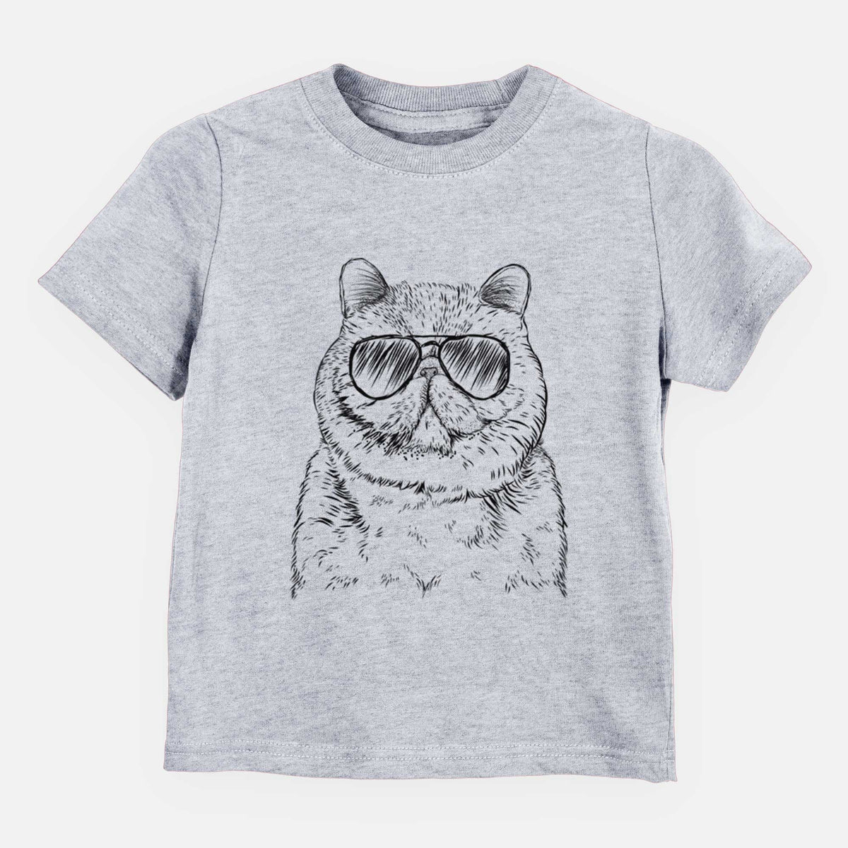 Aviator Squish the Exotic Shorthair Cat - Kids/Youth/Toddler Shirt