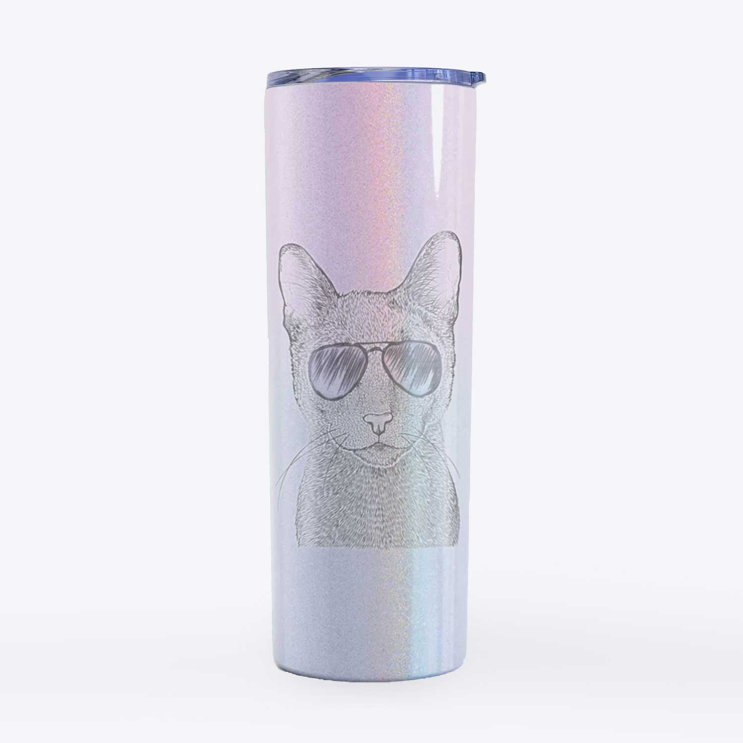 Stanley the Russian Blue Cat - 20oz Skinny Tumbler