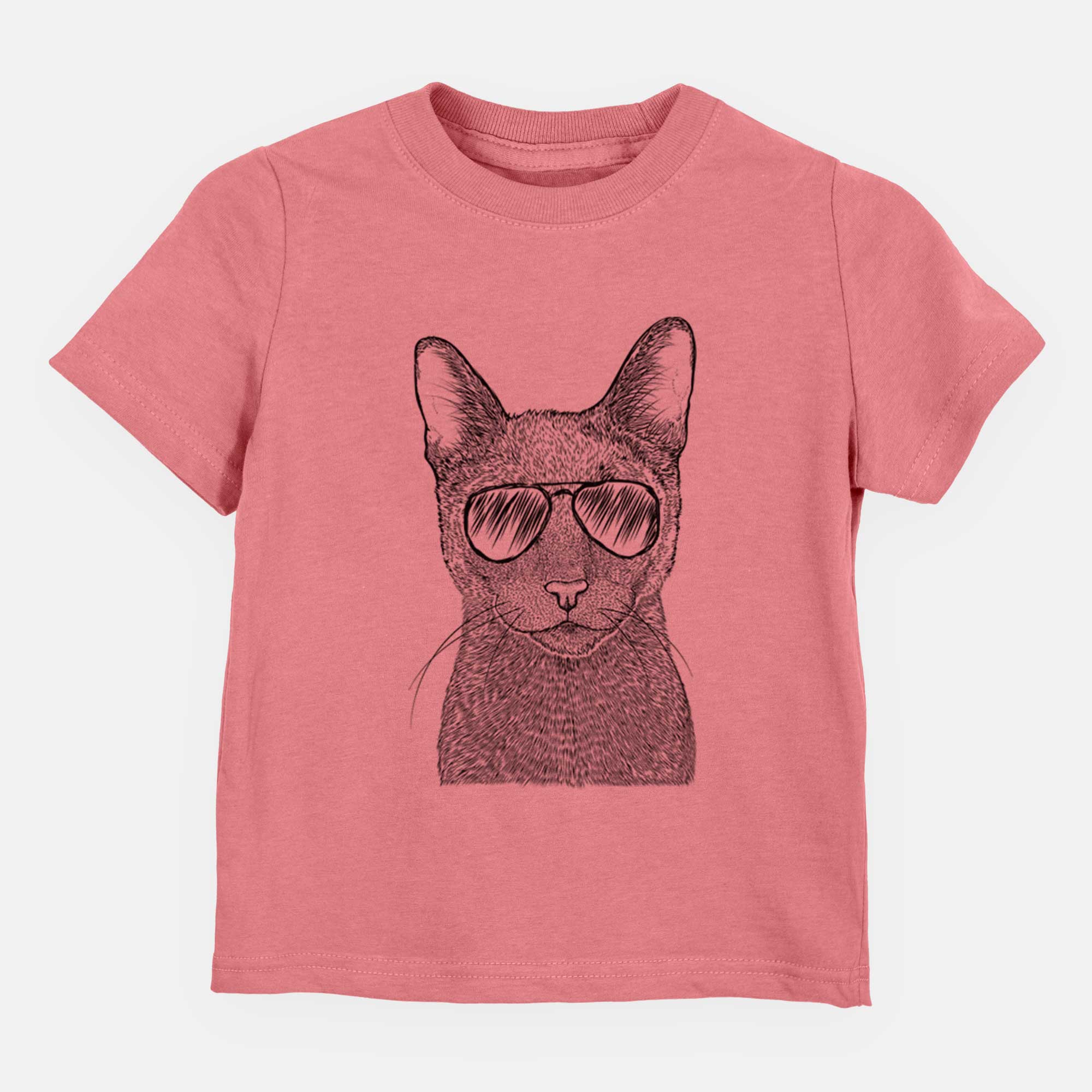 Aviator Stanley the Russian Blue Cat - Kids/Youth/Toddler Shirt