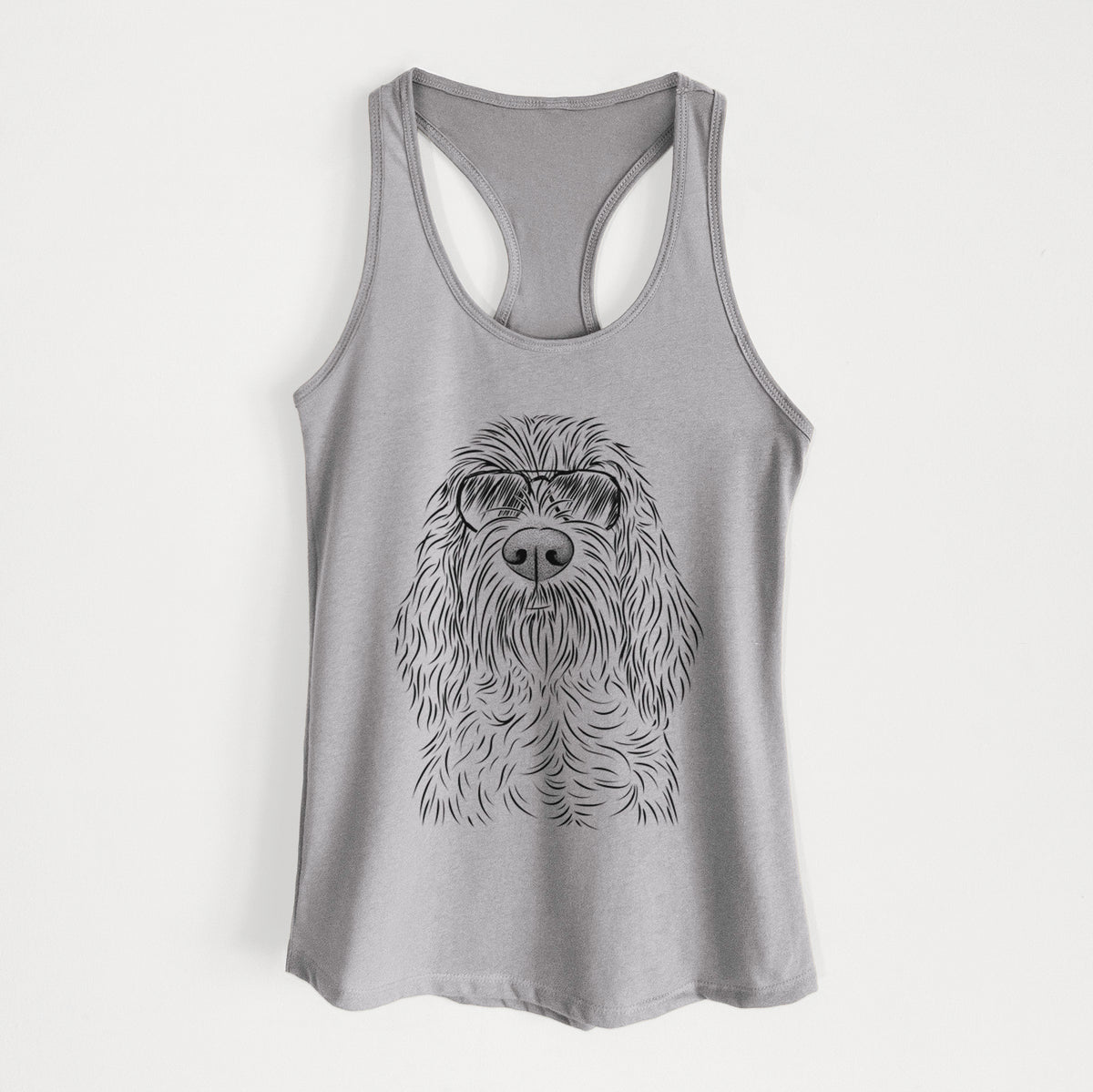 Stefano the Spinone Italiano - Women's Racerback Tanktop