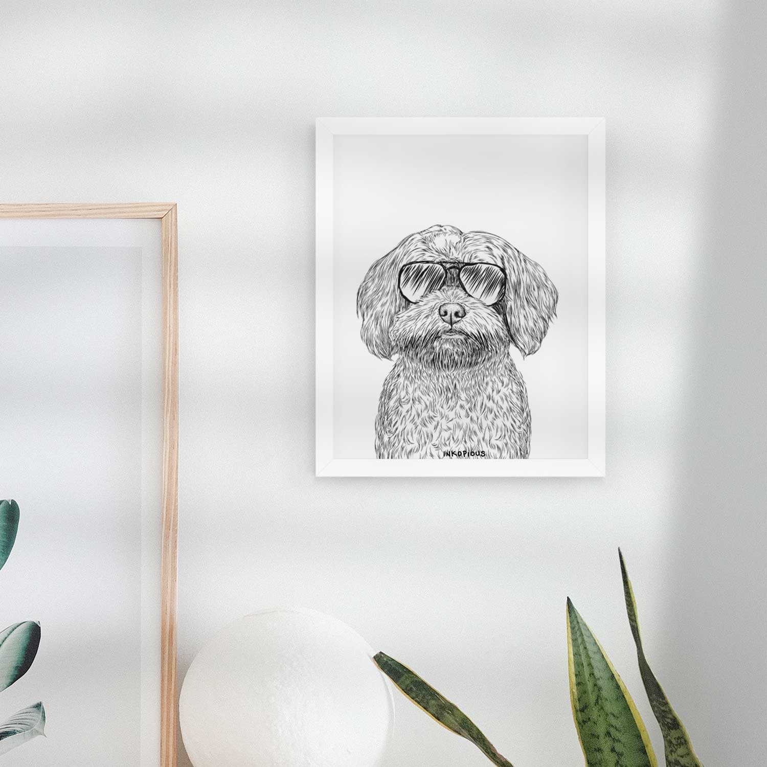 Stella the Shih Tzu Mix Art Print